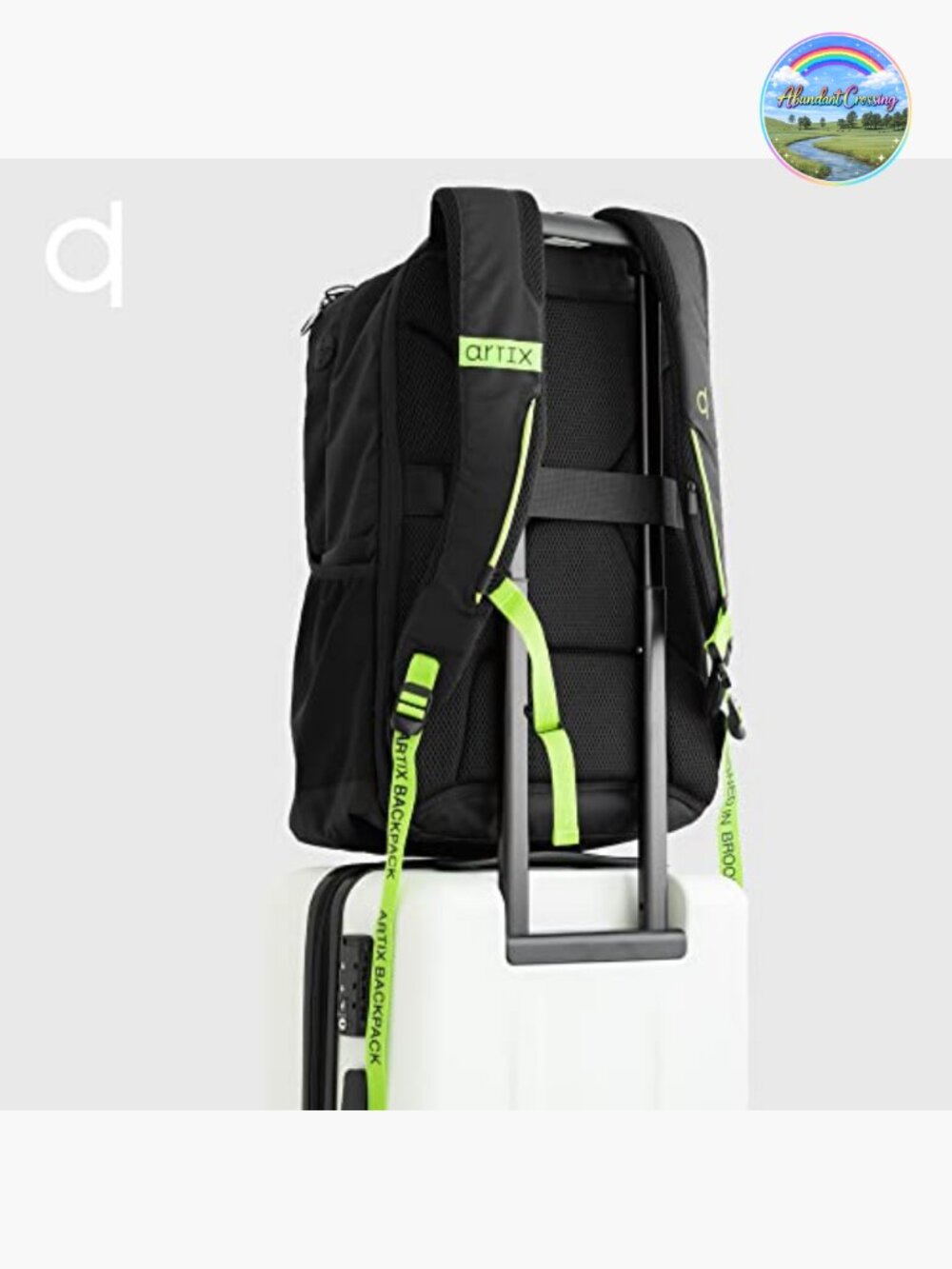 Waterproof 17.3" Laptop Backpack, Travel Rucksack, Durable, Lightweight, USB - Picture 6 of 6